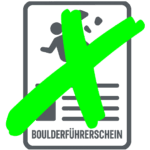 Boulderführerschein nicht erforderlich