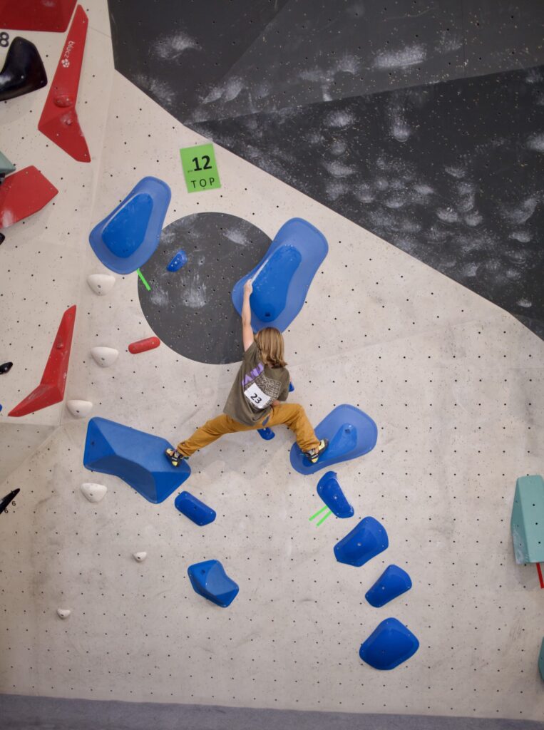 Auch an Routen für Erwachsene traue ich mich