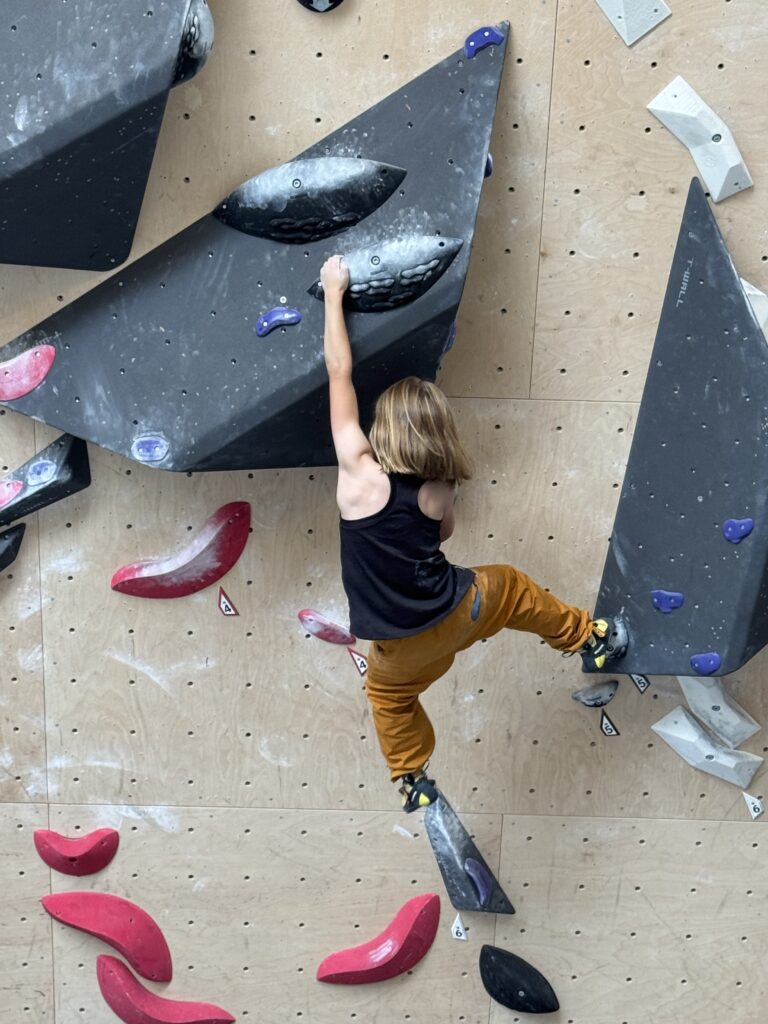 BaseCamp in Andernach, Boulderbereich