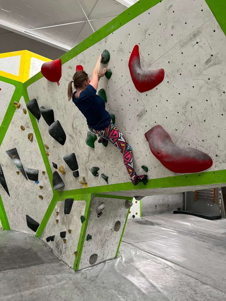 Die Boulderbrücke im Bloc-No-Limit