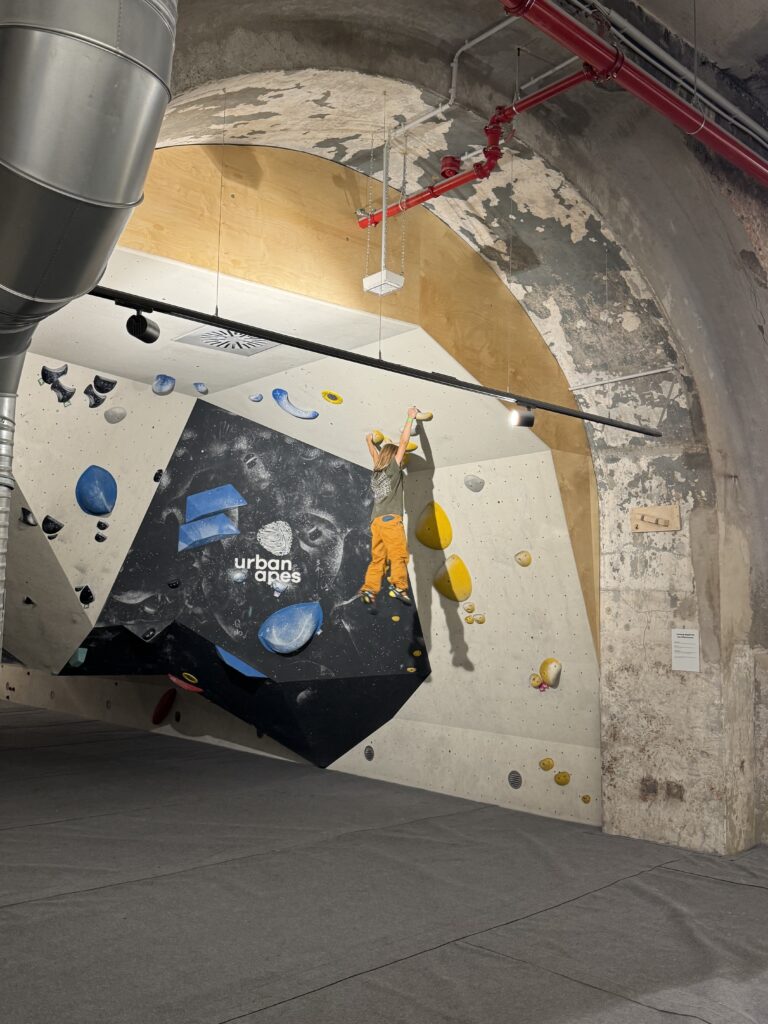 Durch die Kesselstruktur werden intressante Routen möglich - eine andere Perspektive