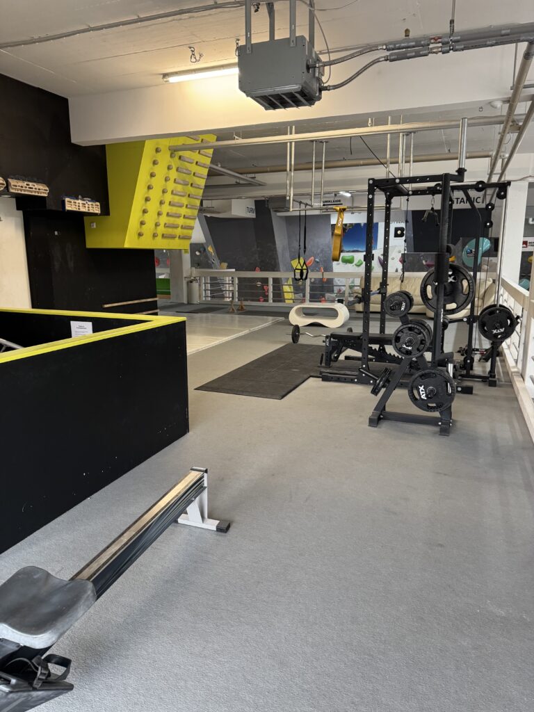 Der Trainingsbereich im Blockpark Erfurt ist echt modern und vielfältig