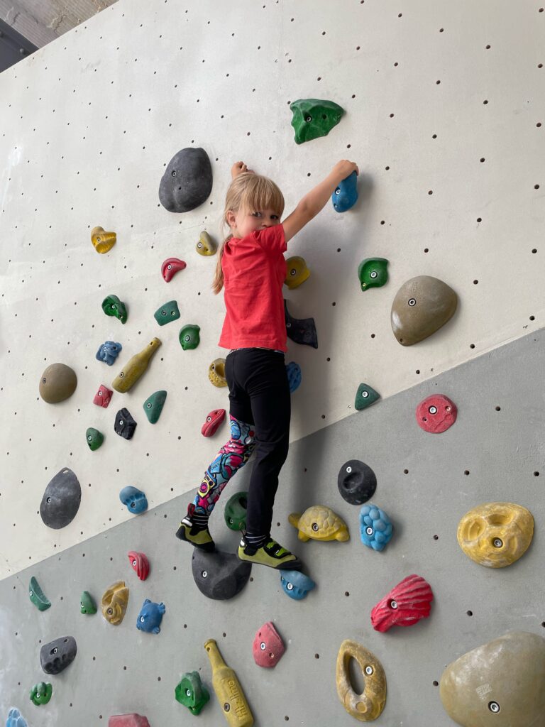 Mein ersten Mal beim Bouldern