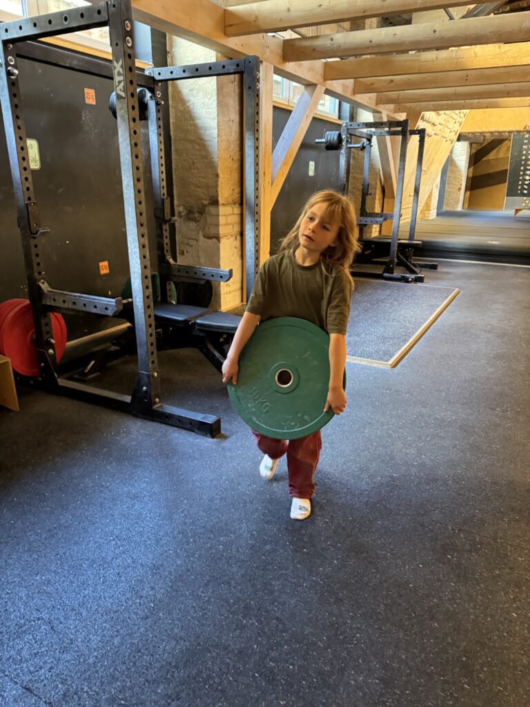 Trainingsbereich der Boulder Halle im Onyx zum Bouldern mit Kindern 