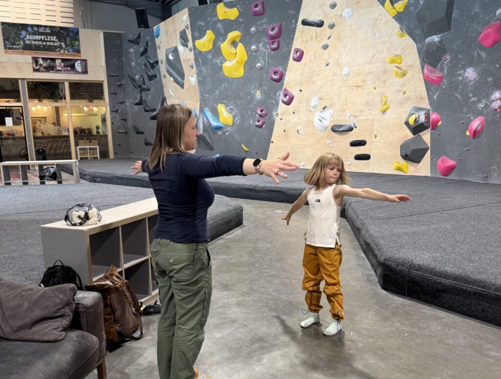 Aufwärmprogramm in Eifelblock