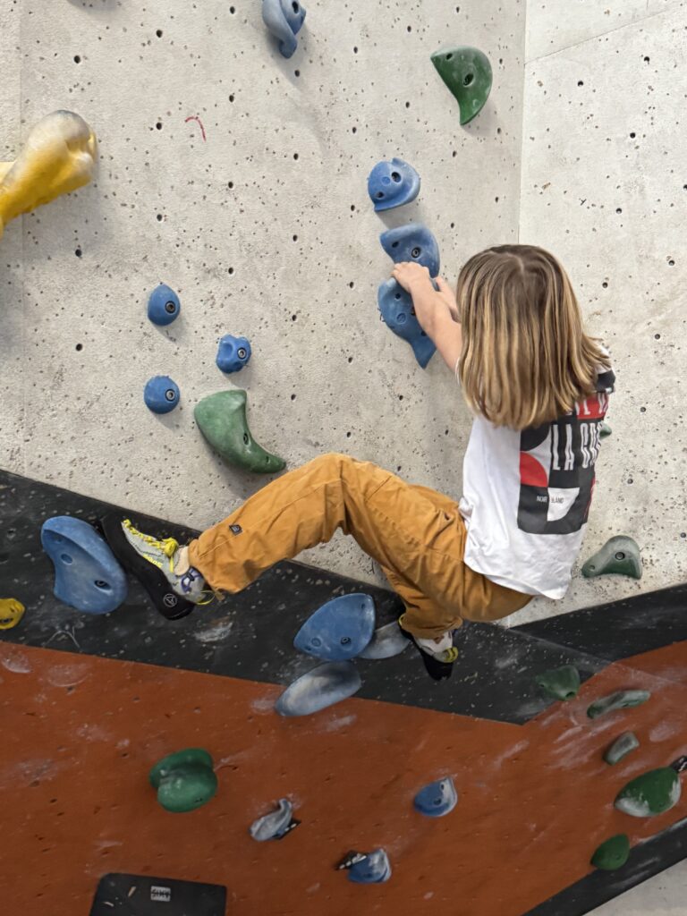 La Sportiva Mythos - auch an leichten Überhängen nutzbar