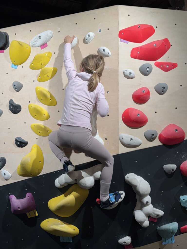 Mit dem OCUN Ribbit im Boulder