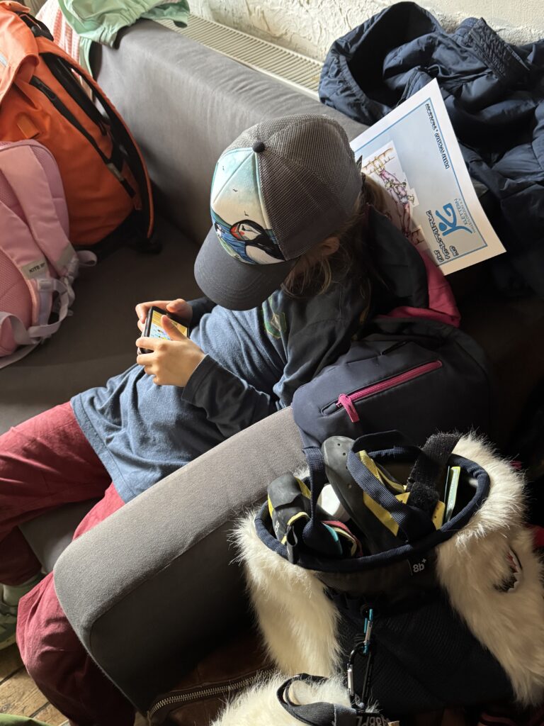 Bei Boulder-Kids-Cups sind Pausen besonders wichtig!