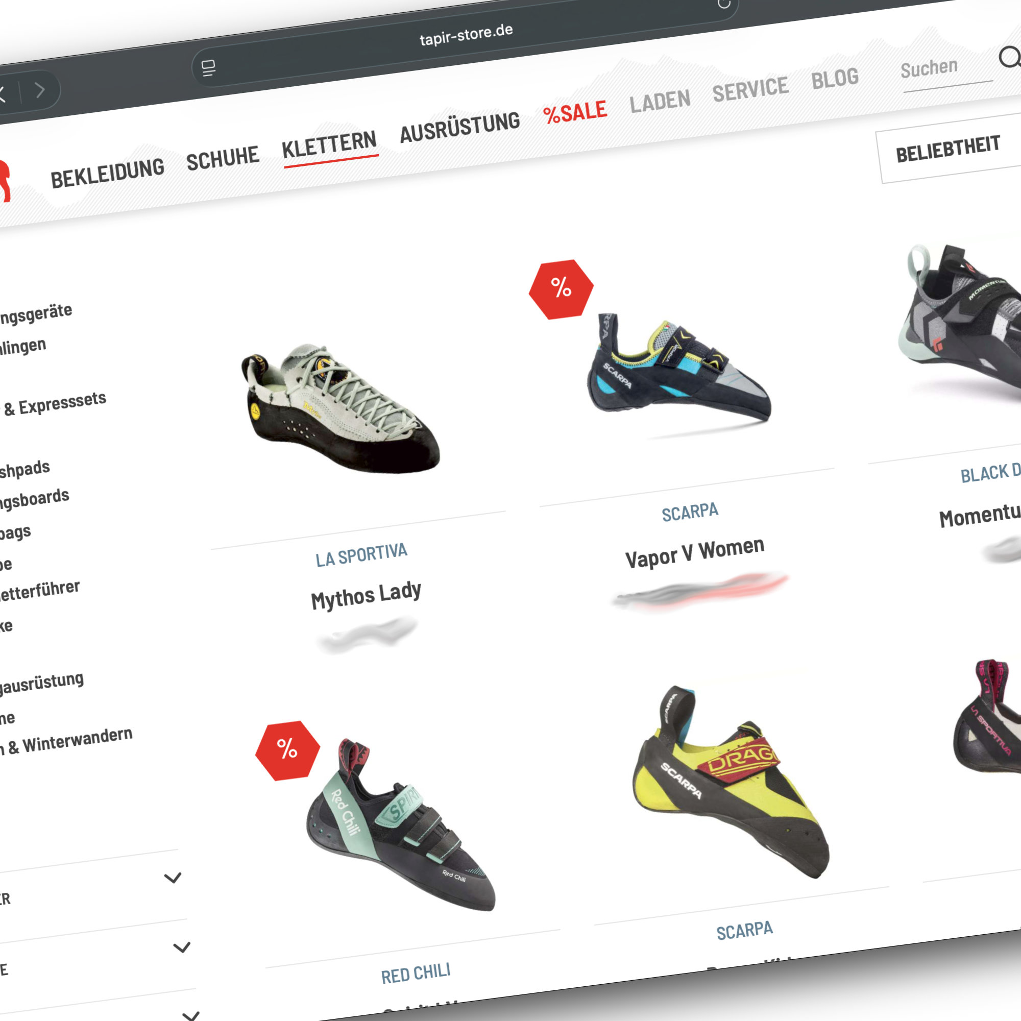 Teil 5 – Kletter- und Boulderschuhe für Kinder online kaufen