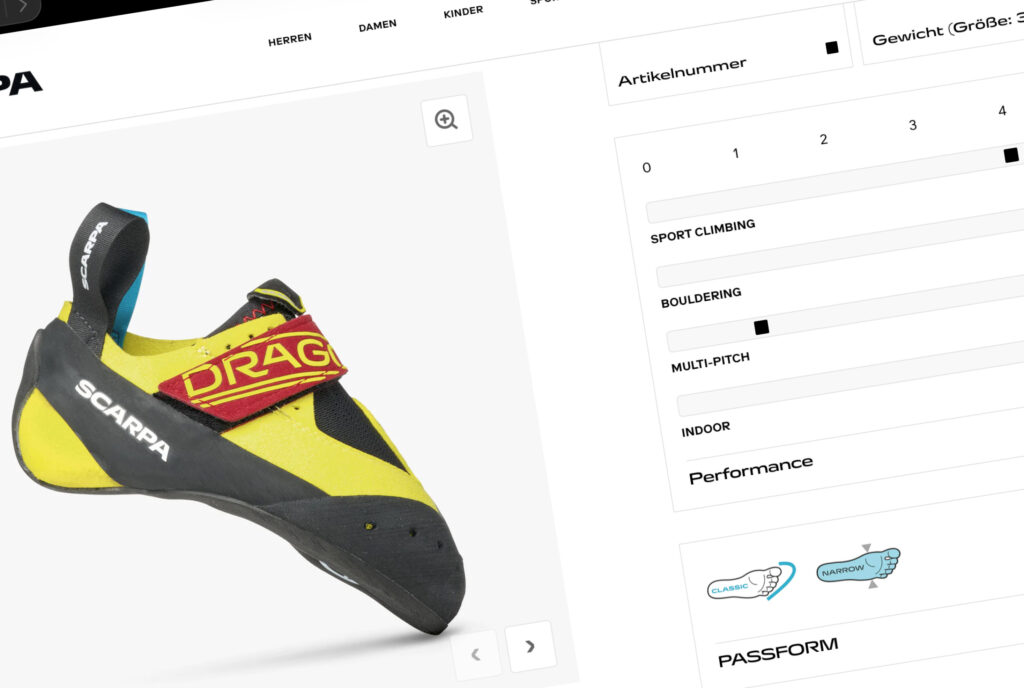 Wichtige Angaben zur Passform