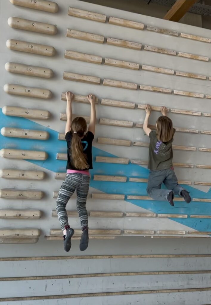 Einen Trainingsbereich gibt es auch