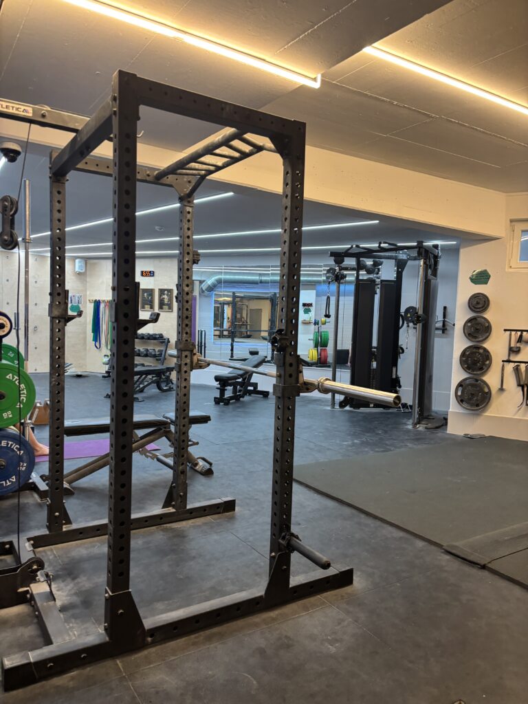 Großer Trainingsbereich im Newton